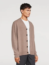 Adam Lambswool V-Neck Cardigan