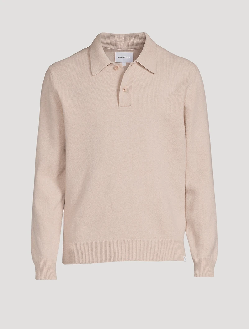 Marco Lambswool Polo Sweater