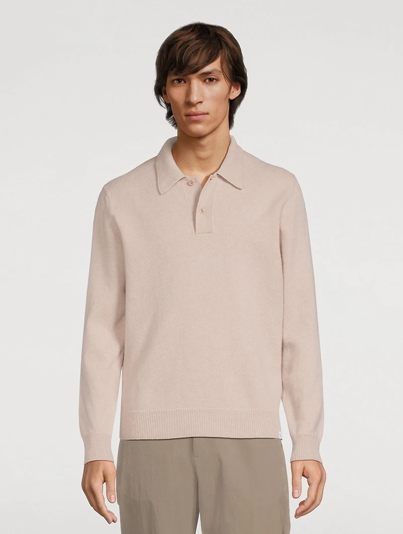 Marco Lambswool Polo Sweater