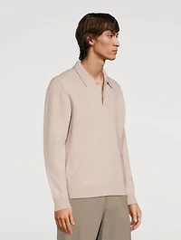 Marco Lambswool Polo Sweater