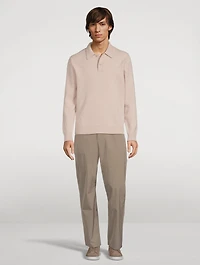 Marco Lambswool Polo Sweater