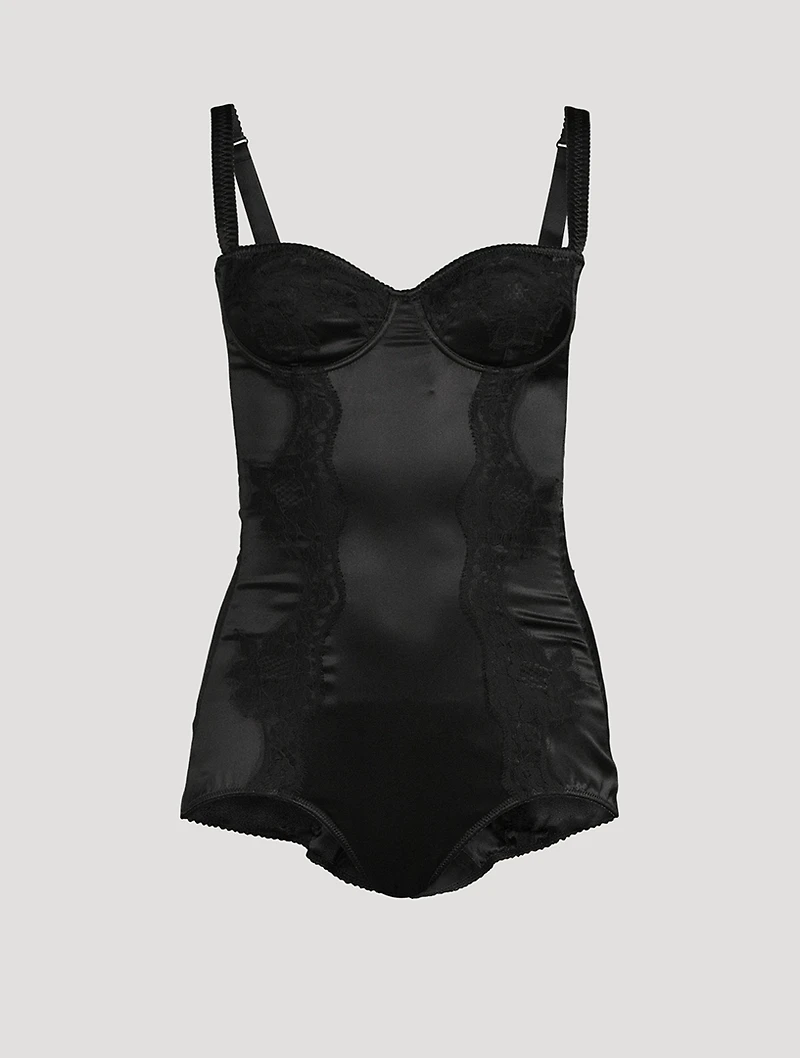 Silk Lace Bodysuit