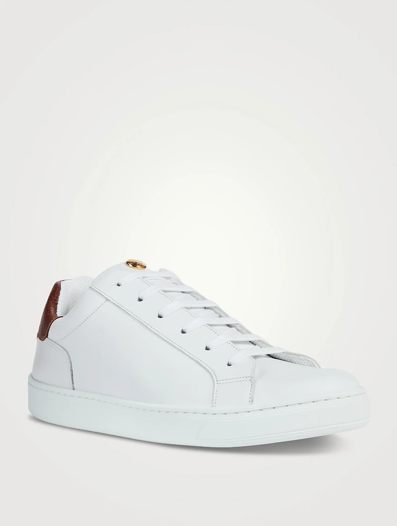 Le Pliage Leather Sneakers