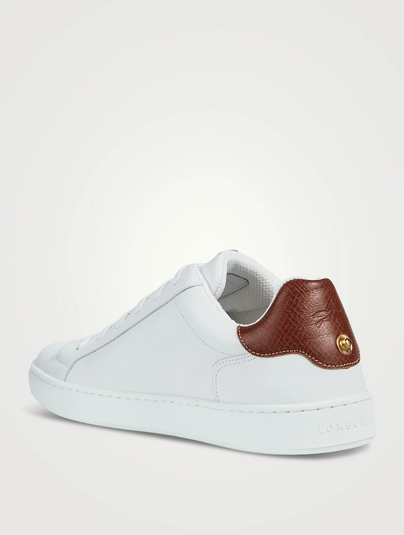 Le Pliage Leather Sneakers