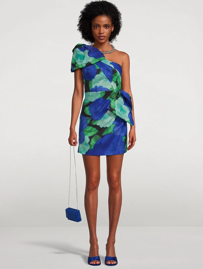 Fauve Mini Dress Floral Print