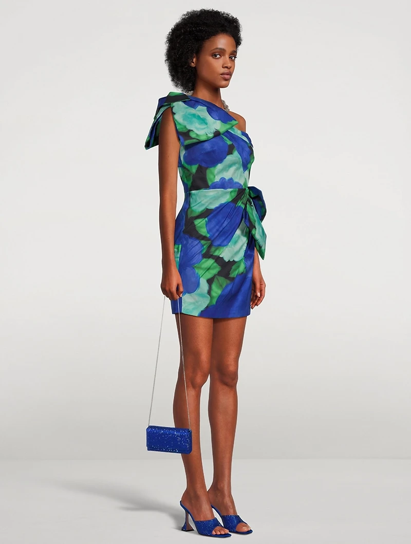Fauve Mini Dress Floral Print