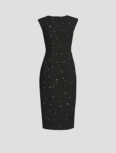 Aliyah Embellished Midi Dress
