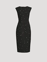 Aliyah Embellished Midi Dress