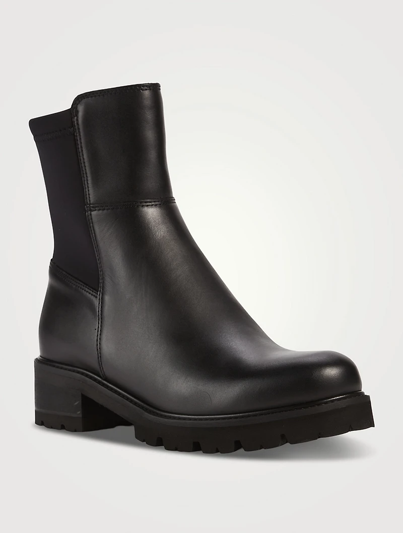 Colette Leather Ankle Boots