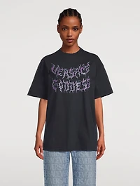 Versace Goddess Oversized T-Shirt
