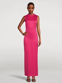 Cowlneck Maxi Dress
