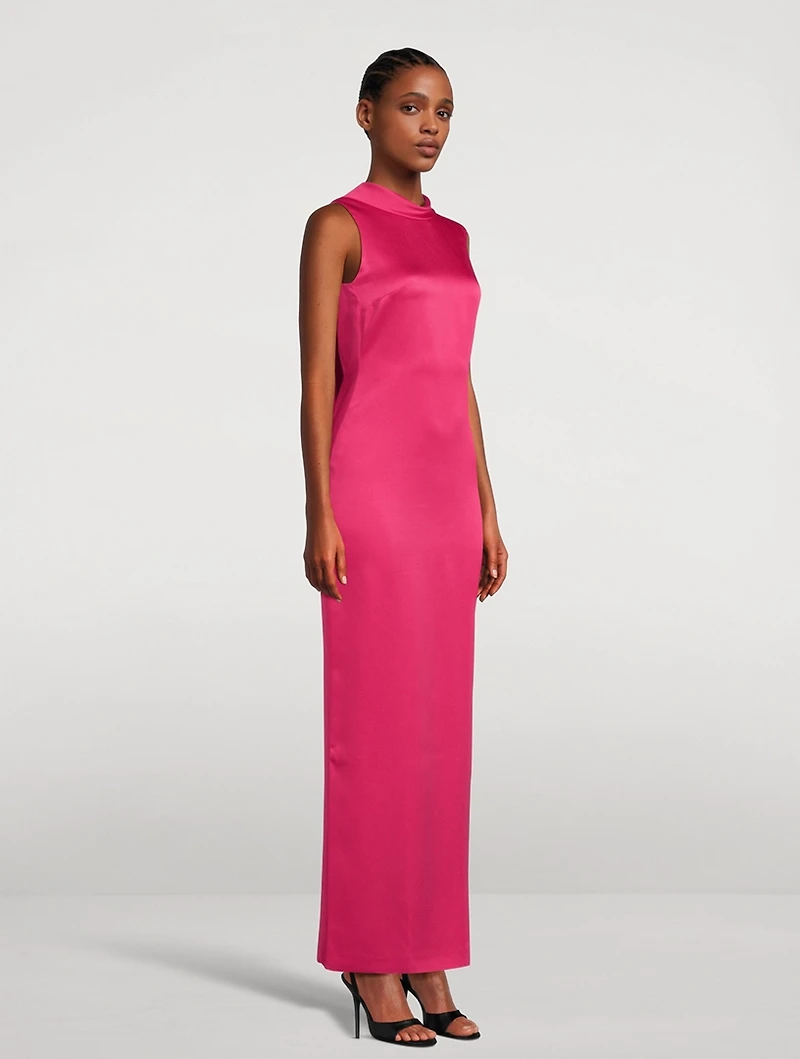 Cowlneck Maxi Dress