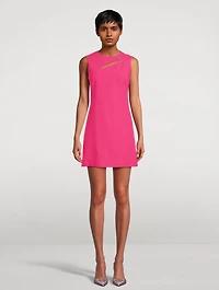 Slashed Mini Dress