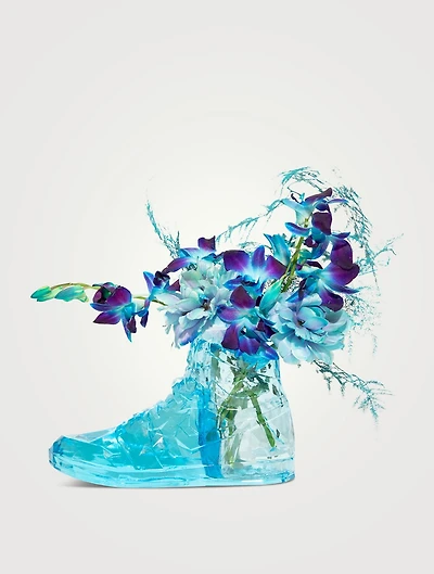 Frosted Sneaker Vase 2