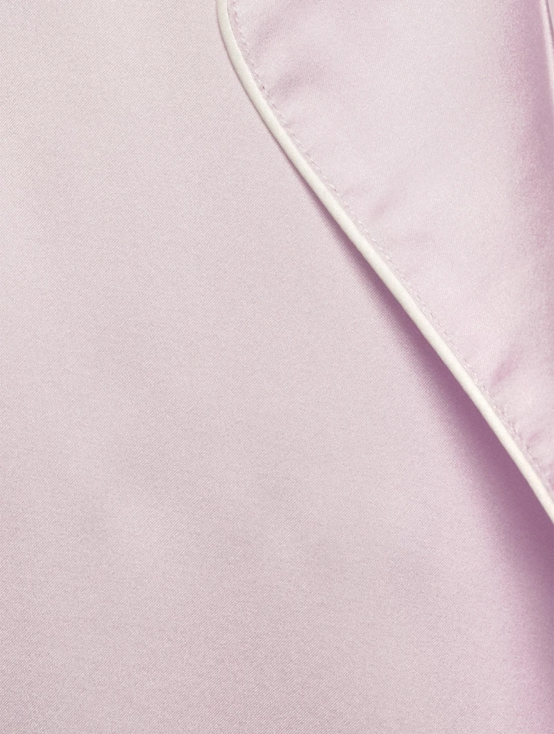 Long-Sleeve Silk Shirt