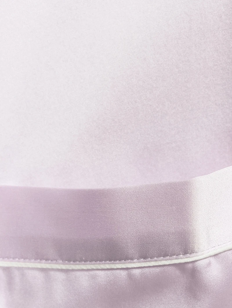 Short-Sleeve Silk Shirt