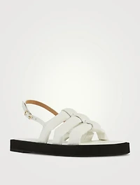 Le Weston Padded Slingback Sandals