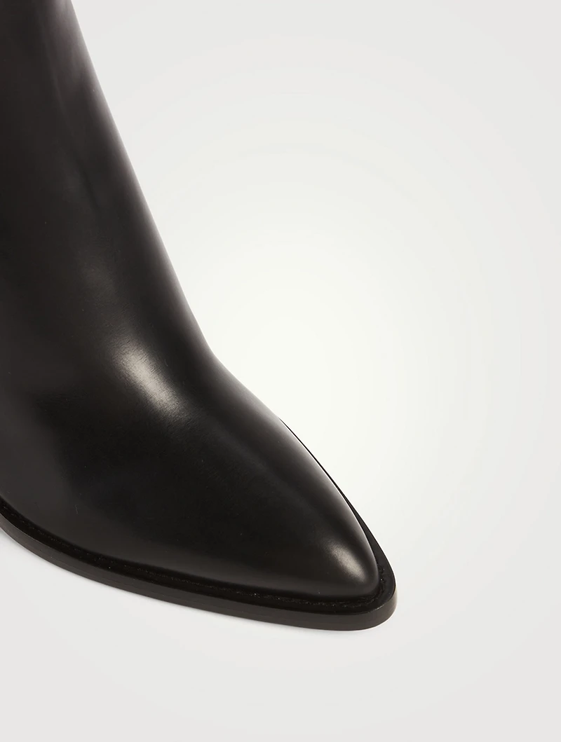 River Leather Ankle Boots
