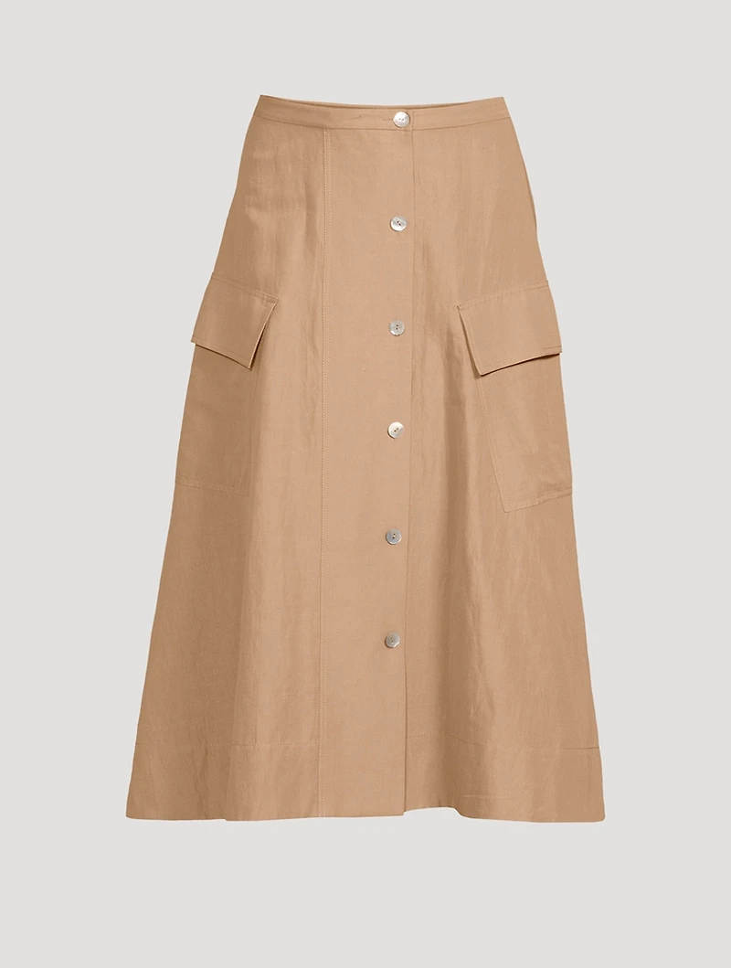Utility Midi Skirt