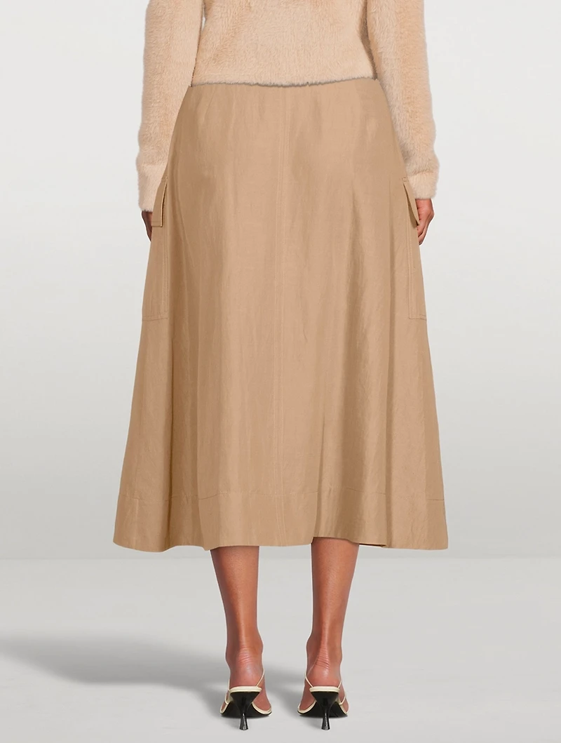Utility Midi Skirt