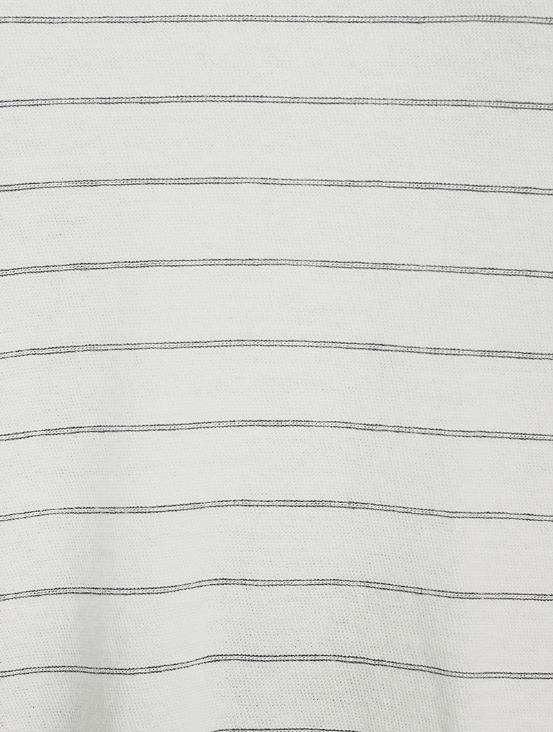 Long-Sleeve T-Shirt Stripe Print