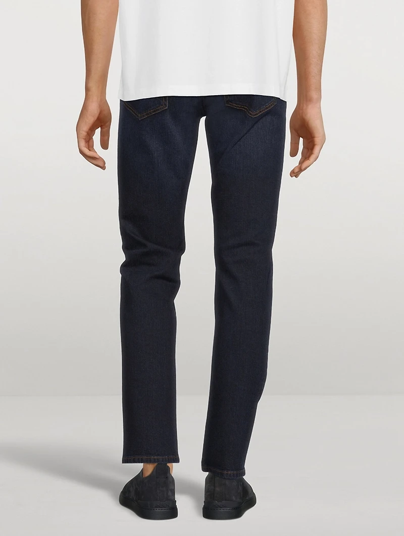 City Comfort Cotton Slim-Fit Jeans