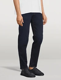 City Comfort Cotton Slim-Fit Jeans