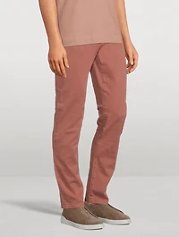 Stretch Cotton Slim-Fit Jeans
