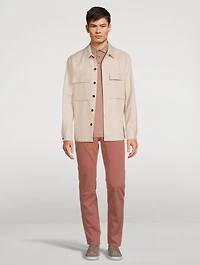 Stretch Cotton Slim-Fit Jeans