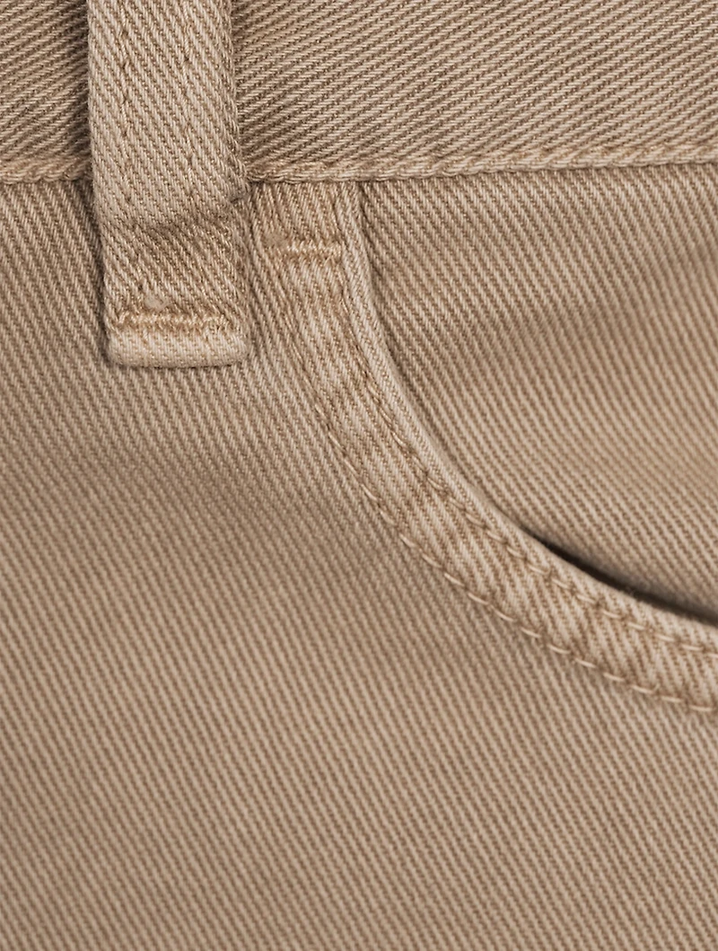 Cotton Stretch Slim-Fit Pants
