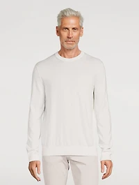 Cotton And Cashmere Crewneck Sweater