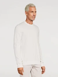 Cotton And Cashmere Crewneck Sweater