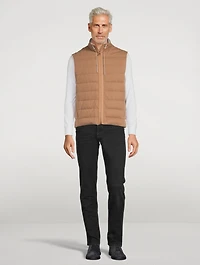 Cashmere Down Vest