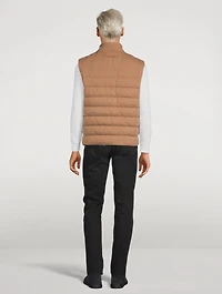 Cashmere Down Vest