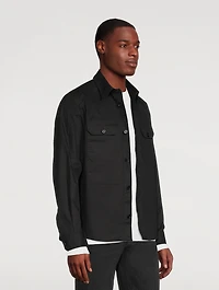 Cotton Stretch Overshirt