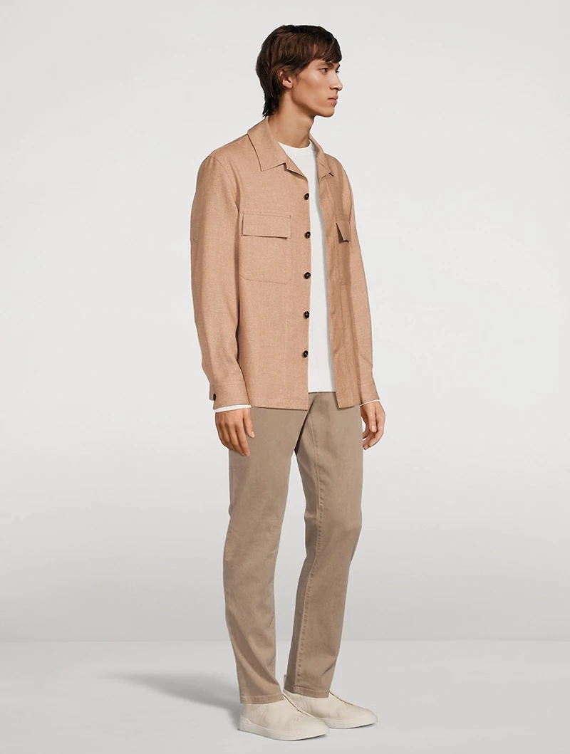 Oasi Cashmere And Linen Shirt