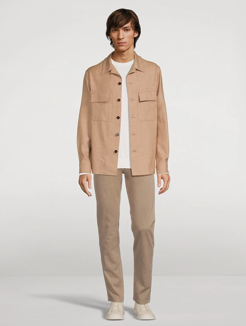 Oasi Cashmere And Linen Shirt