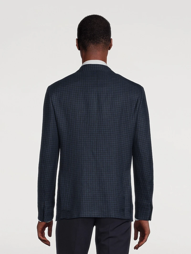 Linen Wool And Silk Jacket