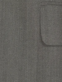 Single-Breasted Jacket Striped Print