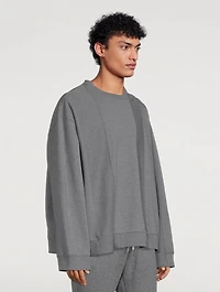 Cotton Oversized Sweatshirt