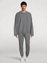 Cotton Oversized Sweatshirt