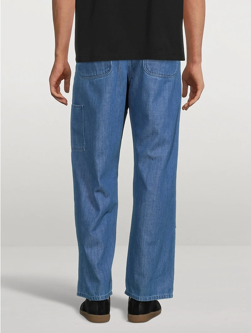 Straight-Leg Jeans