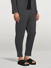 Wool Like Light Centre Crease Pants