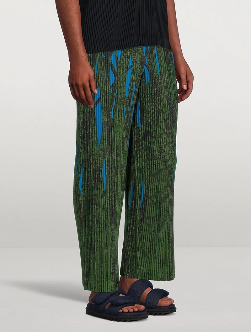 Grass Fields Loose Fit Straight Pants