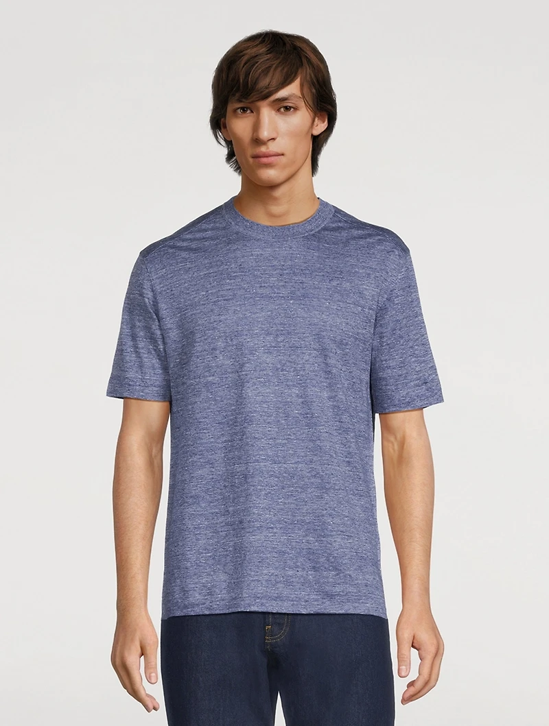 Linen Mélange T-Shirt