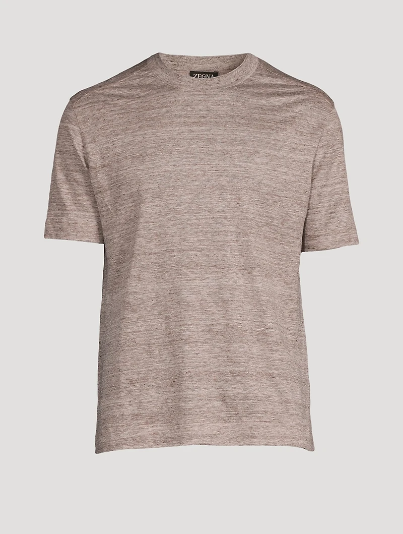 Linen Mélange T-Shirt
