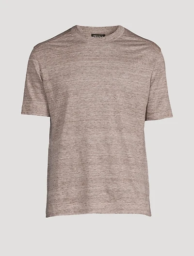 Linen Mélange T-Shirt