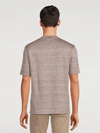 Linen Mélange T-Shirt