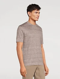 Linen Mélange T-Shirt