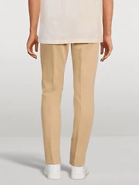 Cotton And Linen Chino Pants